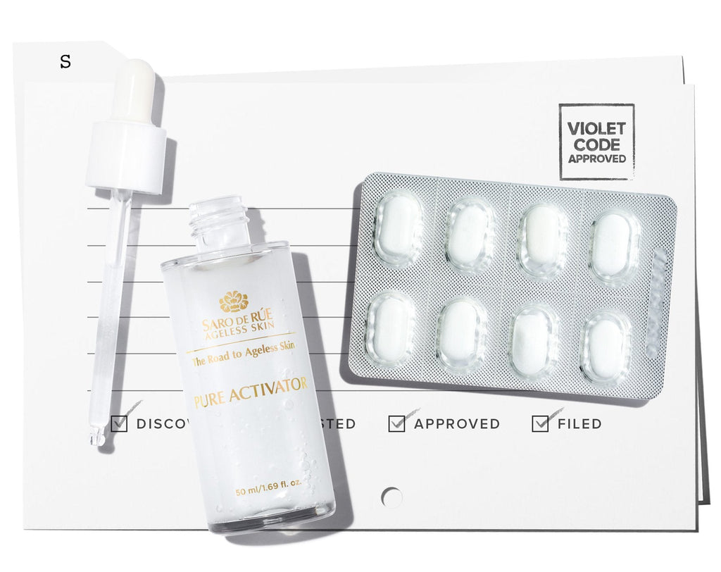 SARO DE RÚE’S FREEZE-DRIED HYALURONIC ACID ANTI-AGING SYSTEM