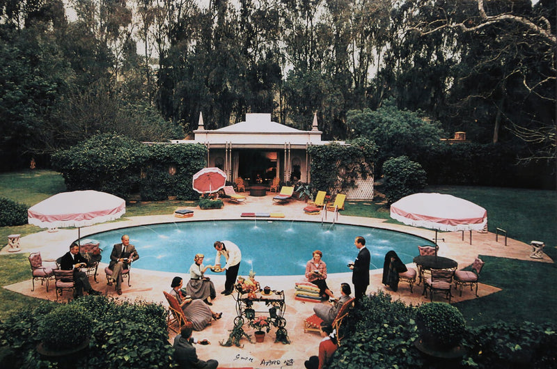 {"type"=>"root", "children"=>[{"type"=>"paragraph", "children"=>[{"type"=>"text", "value"=>"A VIEW OF EVANS’ SWIMMING POOL WITH THE ESTATE’S ORIGINAL OWNERS, 1960"}]}]}